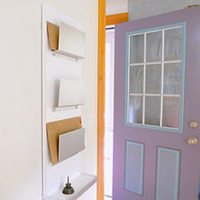 Load image into Gallery viewer, mail organizer with key hooks